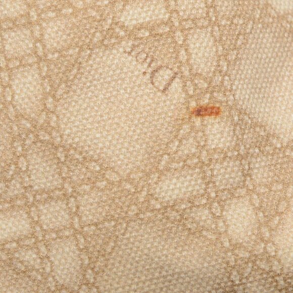 Dior Panarea Beige Tan Leather Canvas Tote - Picture 10 of 16